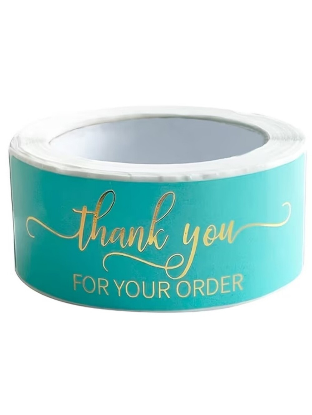Thank You For Your Order Stickers Roll. 125. 3x1"